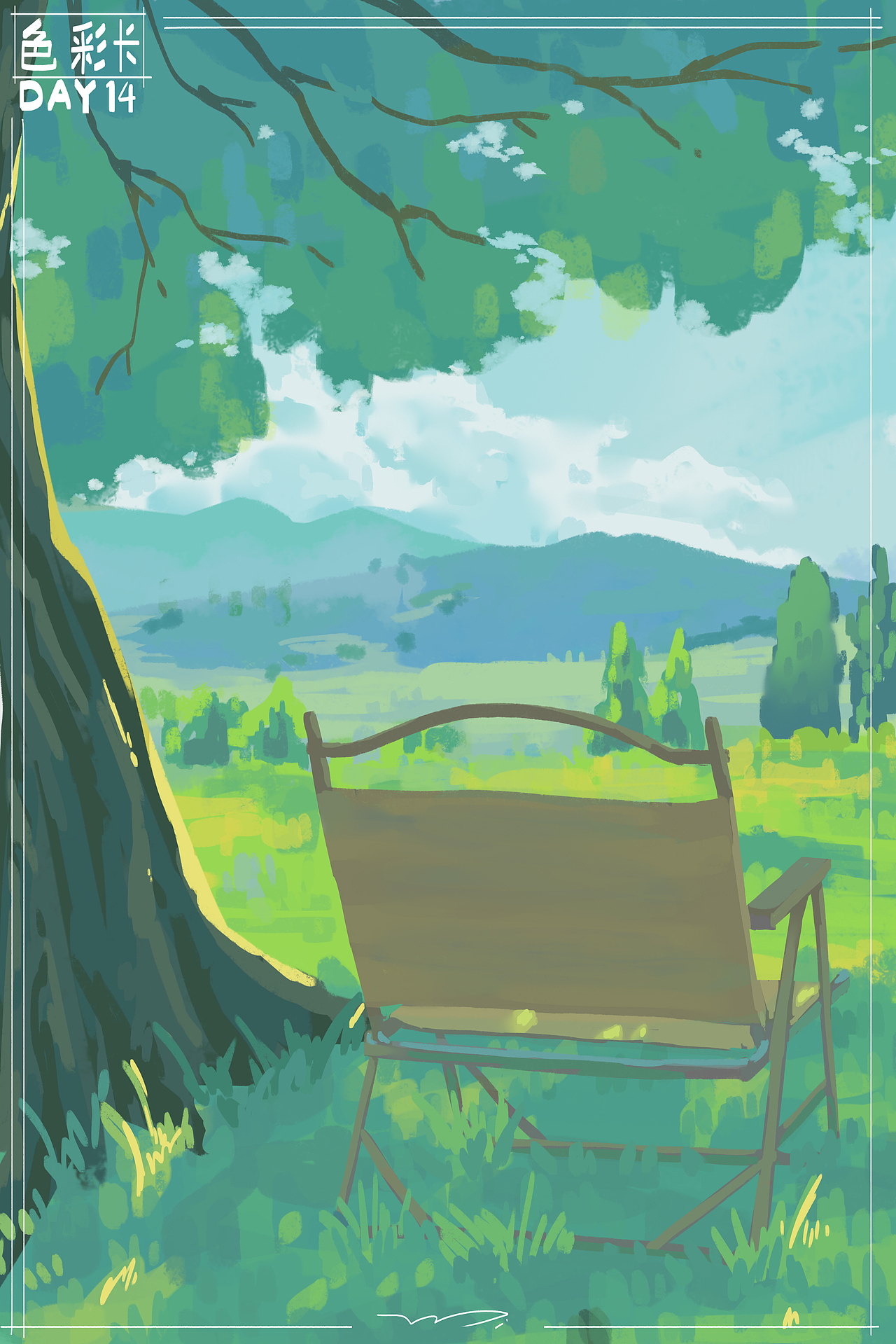 2021年色彩60天挑战总结