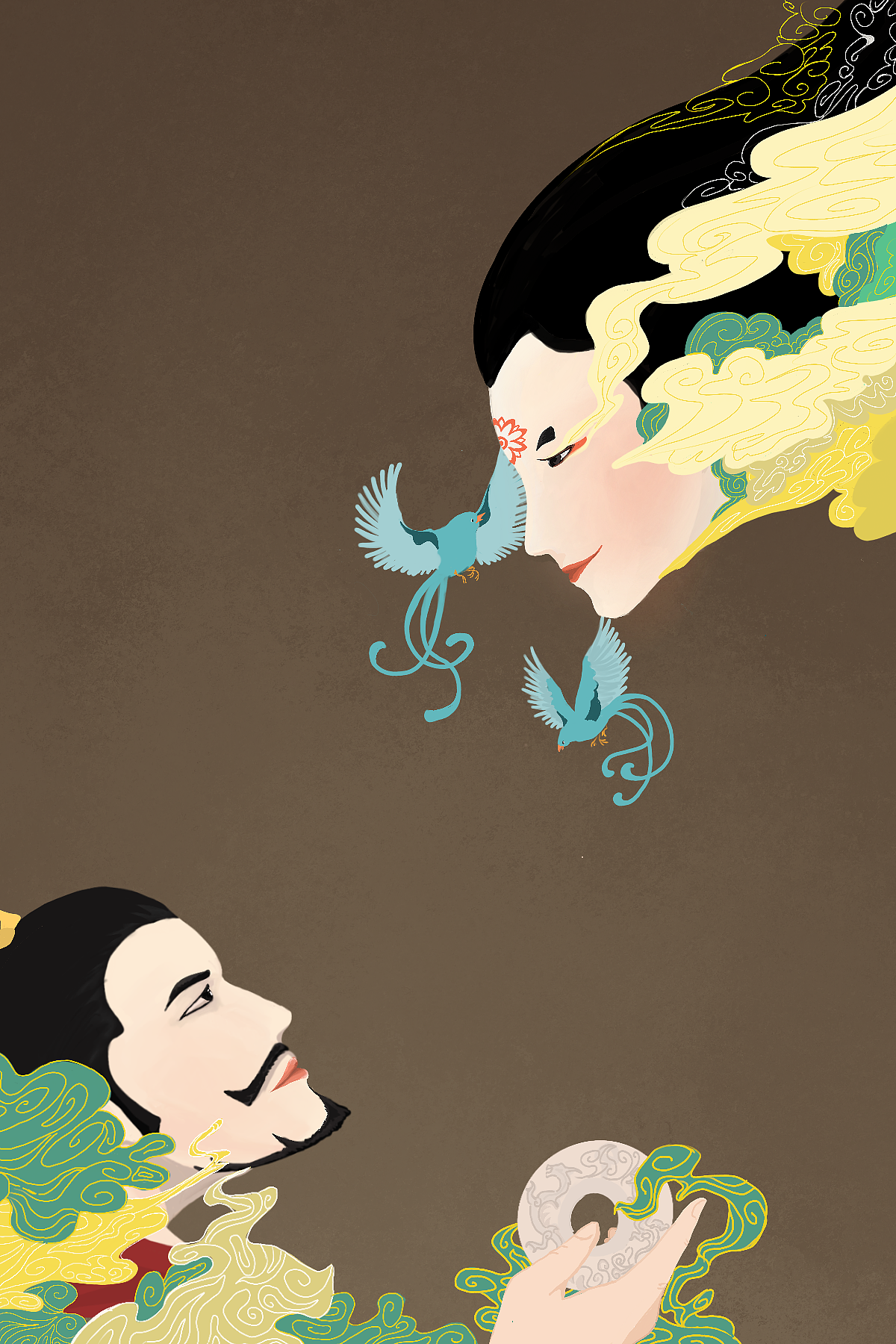 穆天子传（图ZMTgxOTAxNDU2） - 其他平面 - 站酷设计师晨阳辰阝原创素材 - 站酷ZCOOL