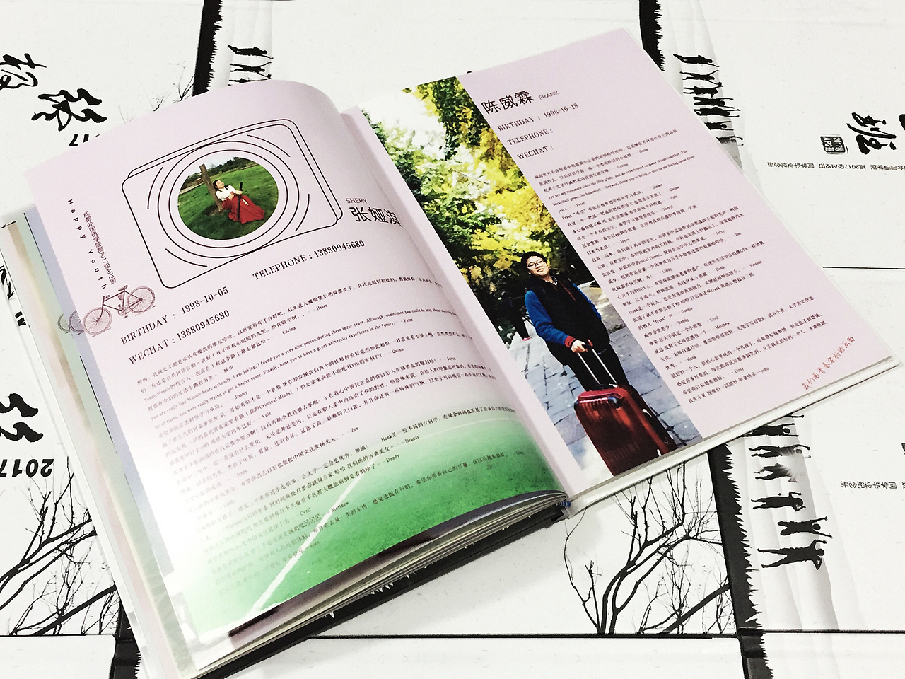定制中学毕业纪念册|同学录设计制作公司|毕业留念册|成都百铂文化（图ZNzkwNTg4OTY=） - 书籍/画册 - 站酷设计师百铂文化品牌设计原创素材 - 站酷ZCOOL