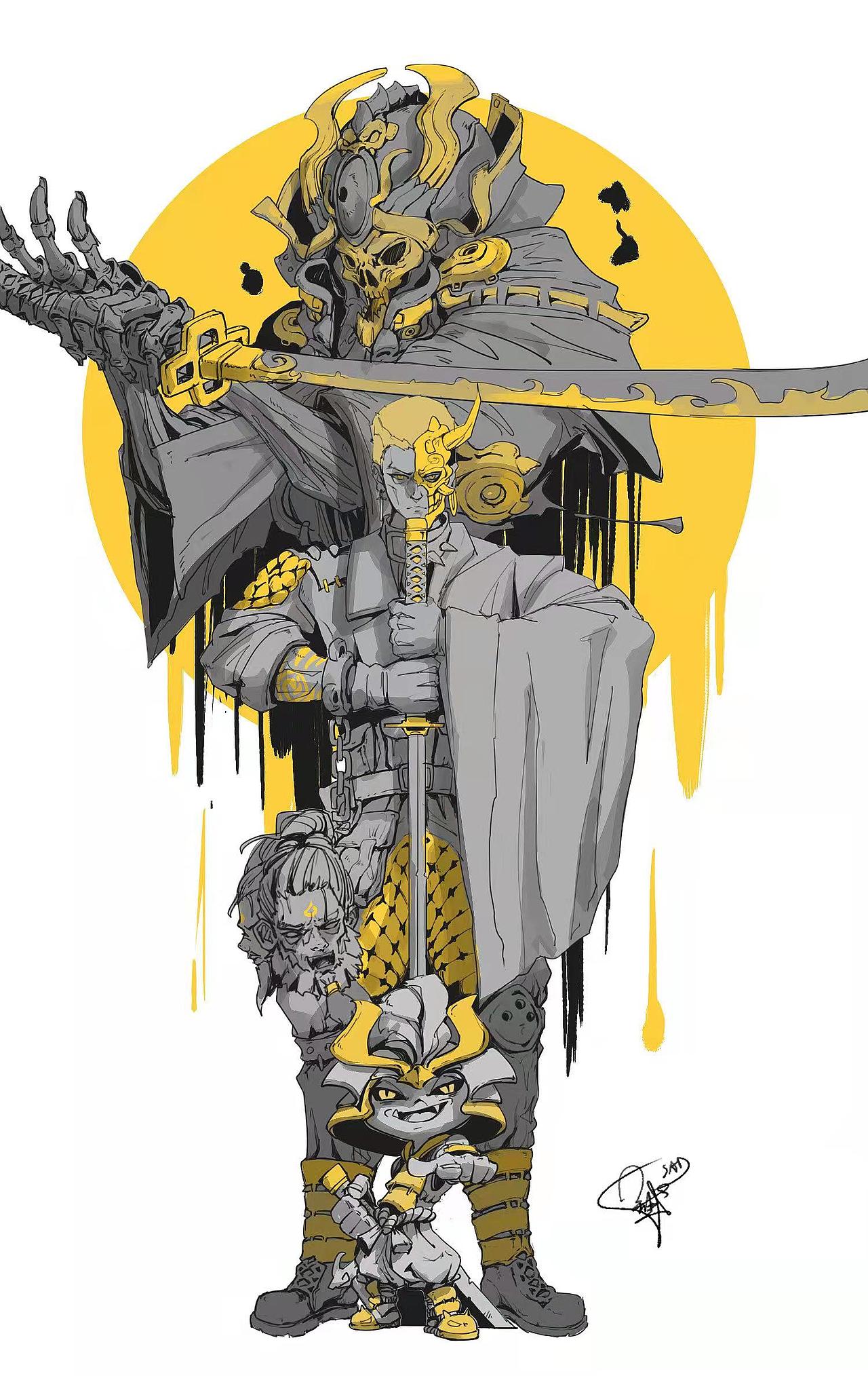 n+n次方 佐优桑夏-系列作品模型化