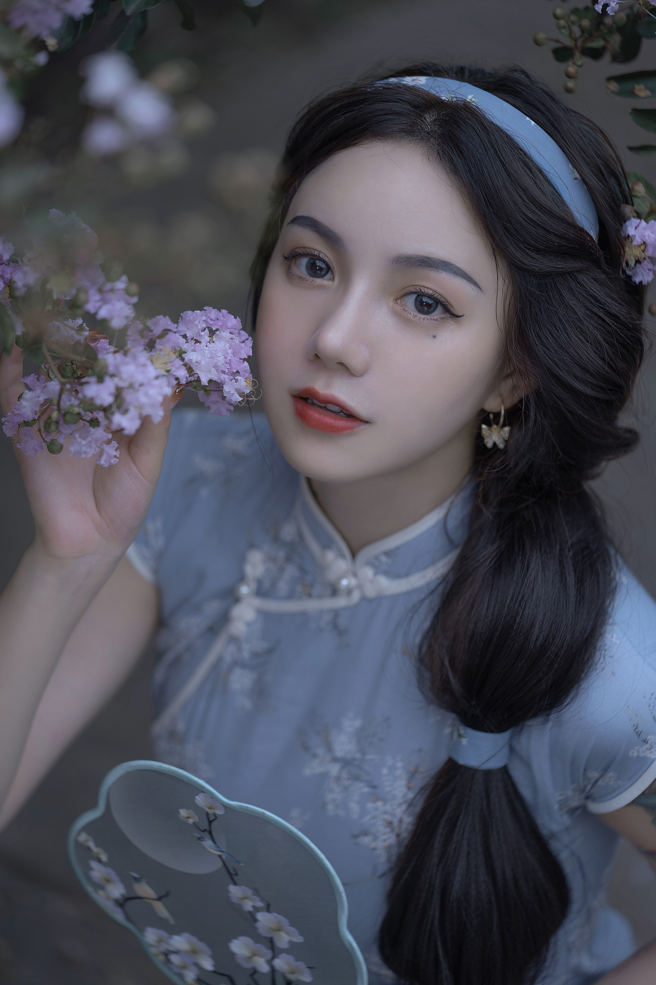 穿旗袍的茉莉公主