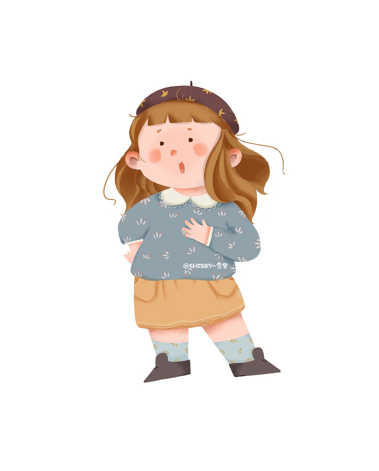 一组可爱的小人～（图ZMjEwMzQ3MDA4） - 儿童插画 - 站酷设计师雪里a原创素材 - 站酷ZCOOL