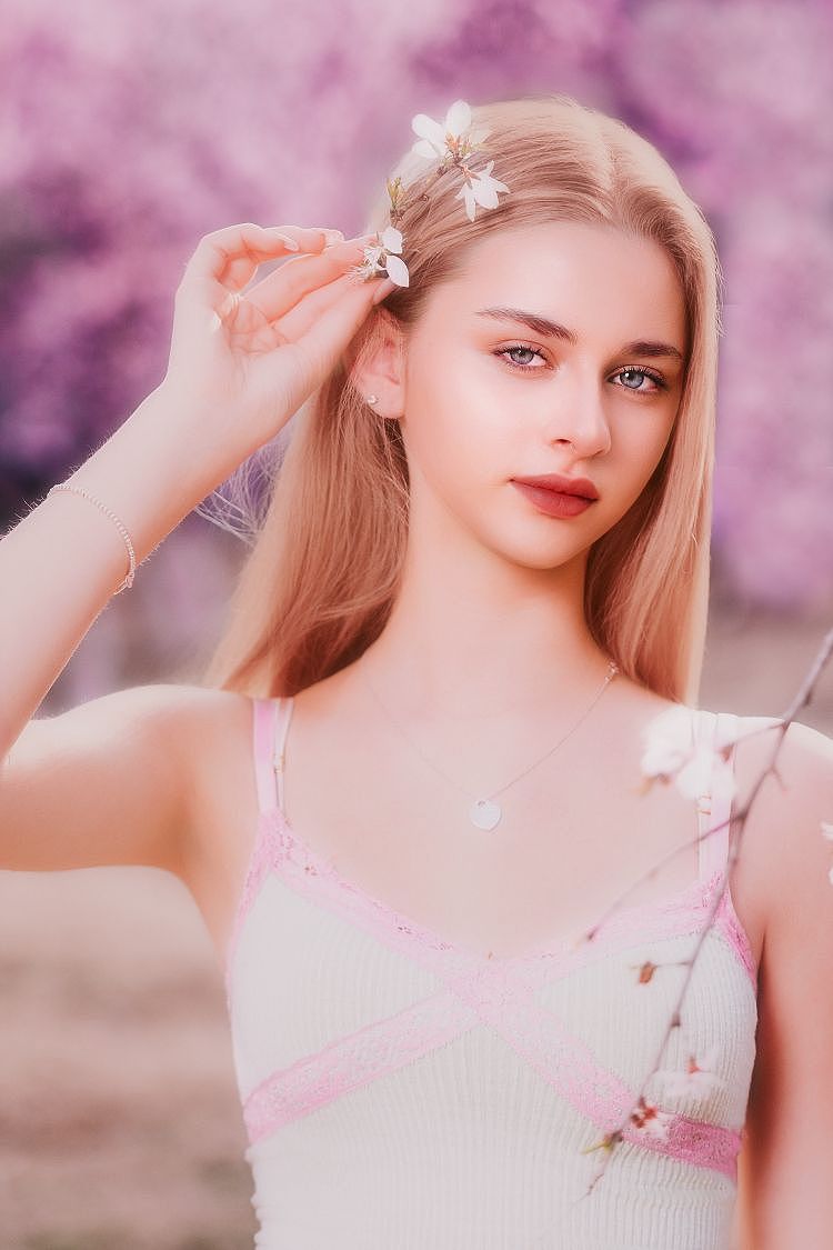 桃花朵朵开（图ZMzY2MzQ0Mjg4） - 人像摄影 - 站酷设计师广陵散429原创素材 - 站酷ZCOOL