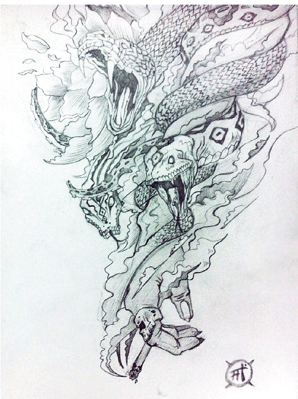 戒（图ZMTk5NzY5OTY=） - 新锐潮流插画 - 站酷设计师李凯like原创素材 - 站酷ZCOOL