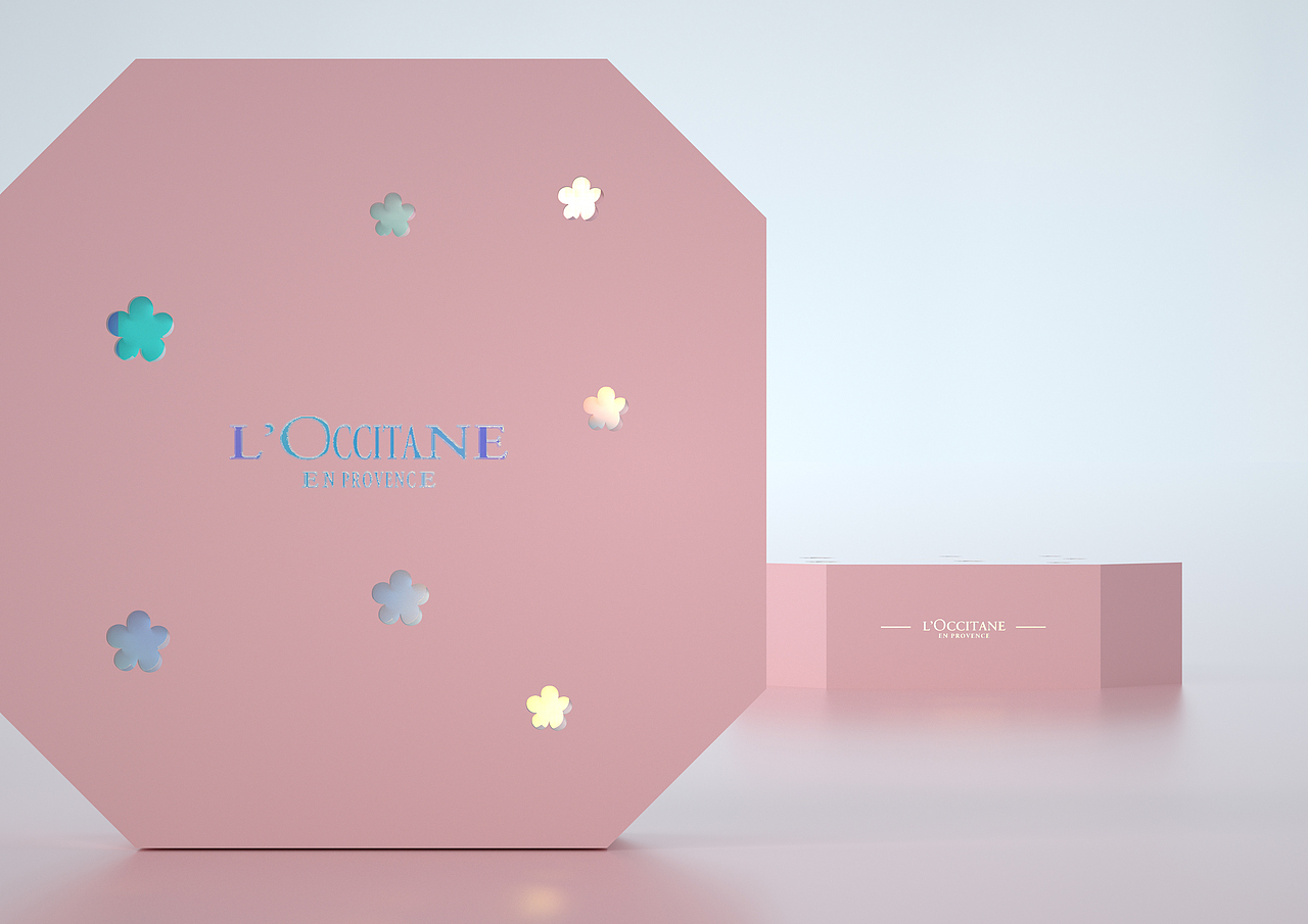 欧舒丹樱花套装礼盒（图ZMjA0NDQ3Mzcy） - 包装 - 站酷设计师妙创设计原创素材 - 站酷ZCOOL