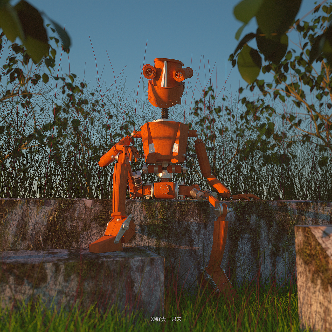 奇奇怪怪的三维角色的练习（图ZMjMyNjQ5MTY4） - 人物/生物 - 站酷设计师好大一只朱_Annie原创素材 - 站酷ZCOOL