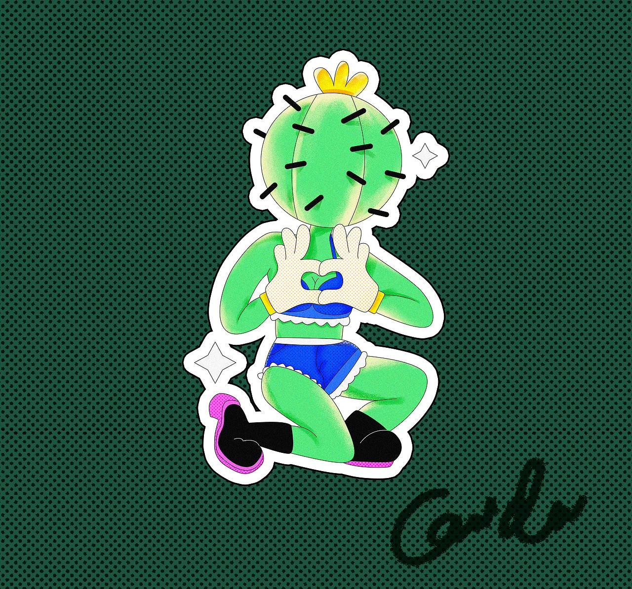 孟菲斯拼贴插画