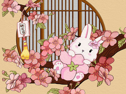 十二花神之三月桃花