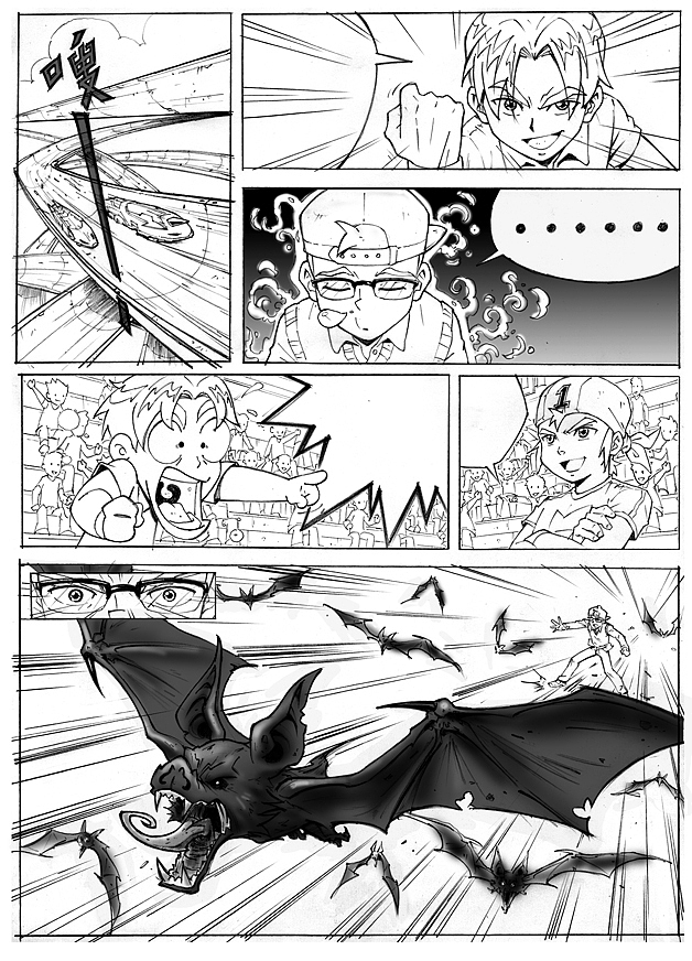 线稿漫画（图ZMTU3OTA2MjA=） - 短篇/格漫 - 站酷设计师尖米猫原创素材 - 站酷ZCOOL
