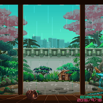 小景pix（图ZNzYyNjM2ODQ=） - 像素画 - 站酷设计师bomb998原创素材 - 站酷ZCOOL