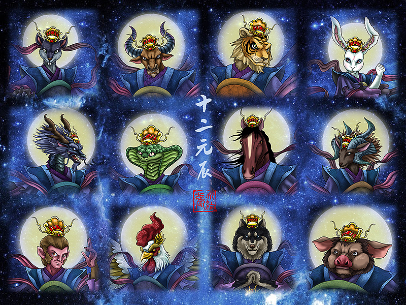 西游记人物谱十二元辰