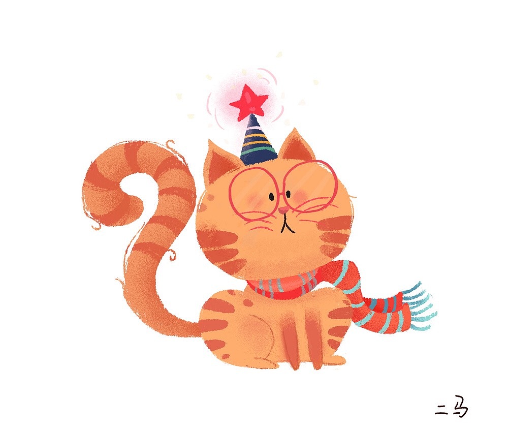 🐱（图ZMTU0MTAzODEy） - 儿童插画 - 站酷设计师马橘长原创素材 - 站酷ZCOOL