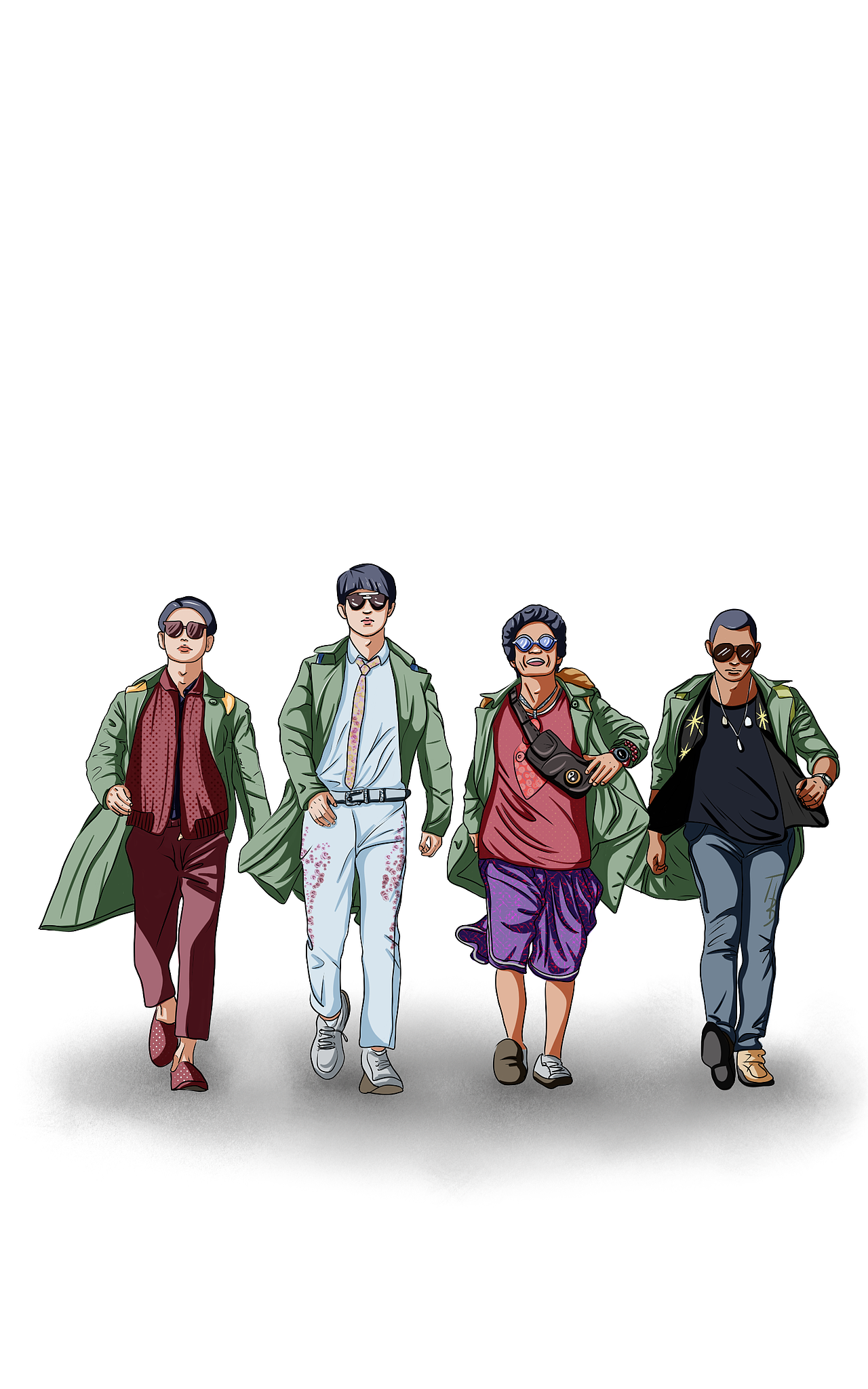 海报转插画（图ZMjU1MDk4NDA0） - 艺术插画 - 站酷设计师晨呱呱原创素材 - 站酷ZCOOL