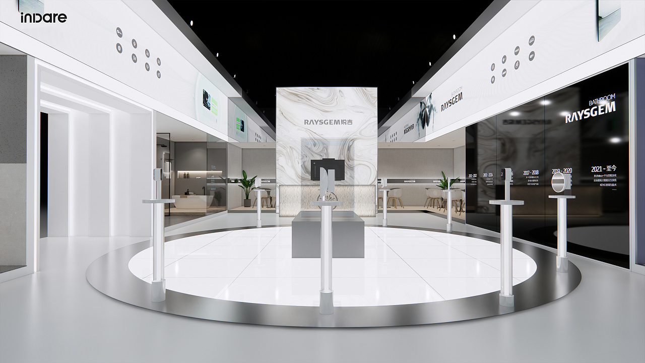 锐吉indare | 镜面艺术展厅创意设计