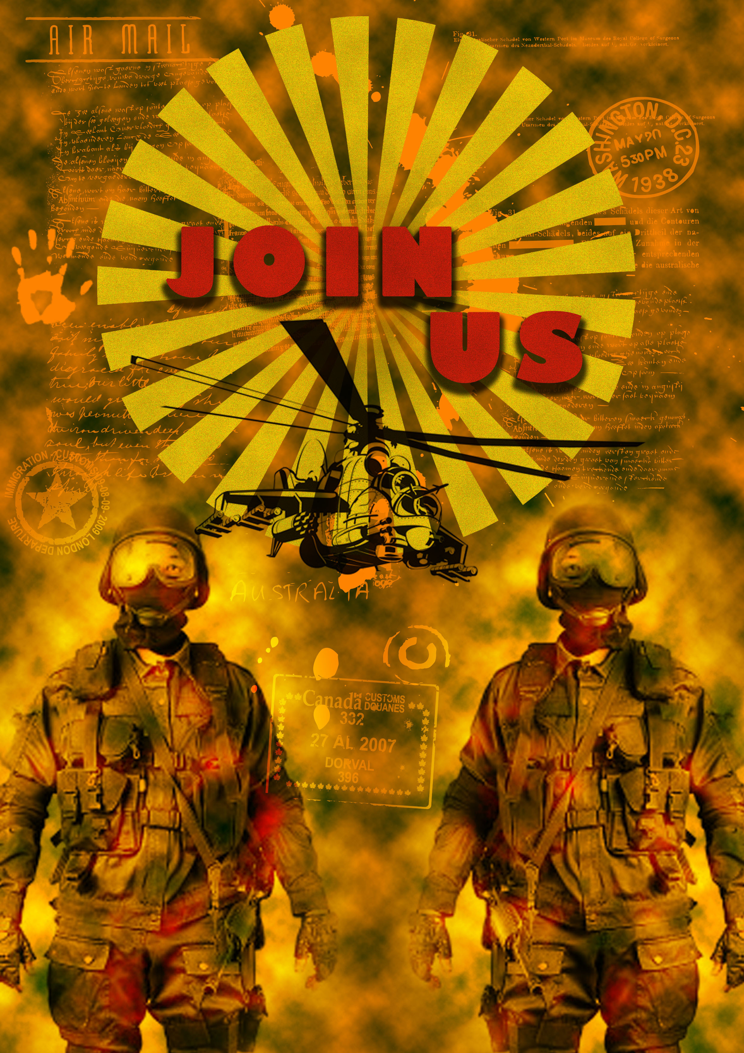 特种部队征兵海报