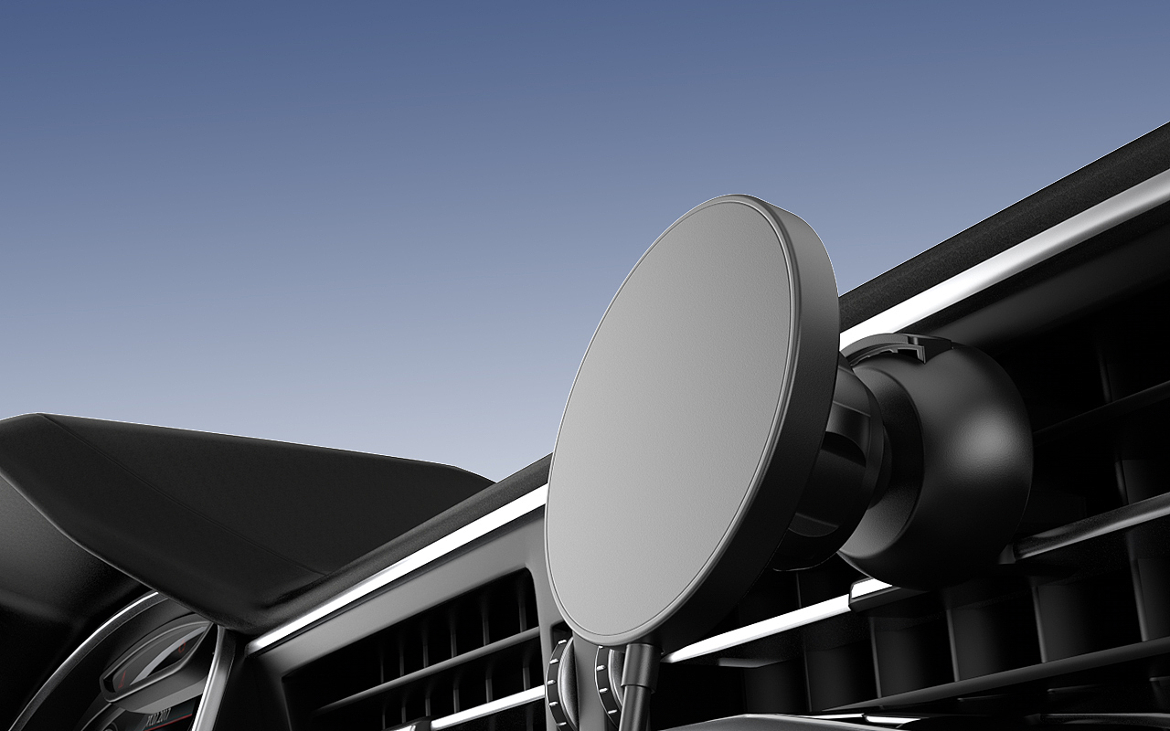 车载无线充电器支架详情页设计