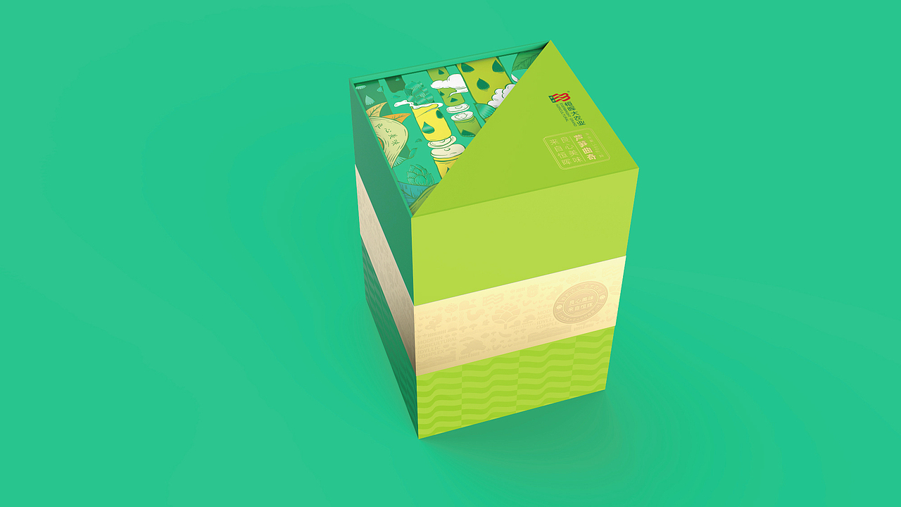 恒晖大农业 芦笋饼干 芦笋月饼 包装