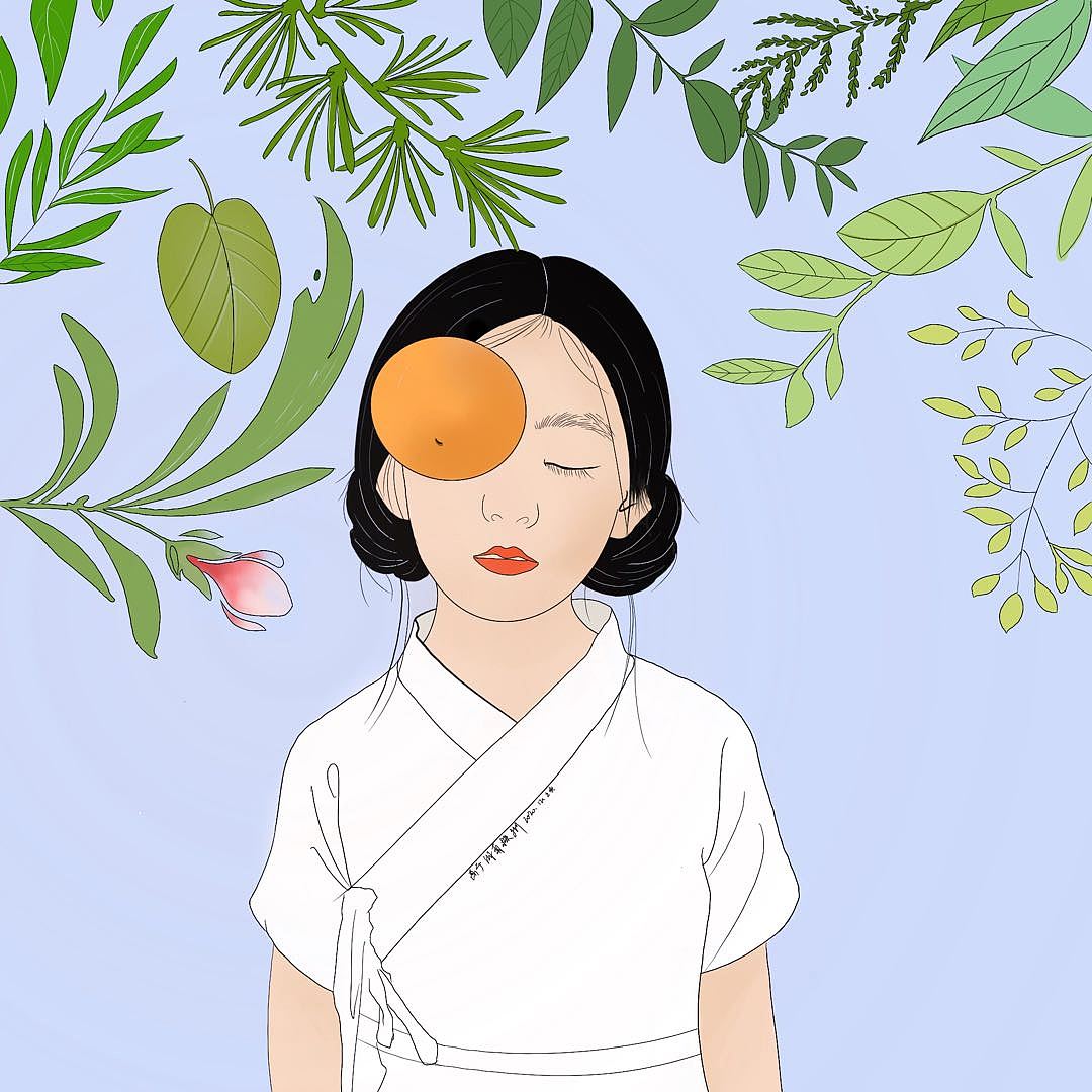 柿子与你（图ZMzAzNjYyNDI4） - 创作习作 - 站酷设计师一个冰糖心原创素材 - 站酷ZCOOL