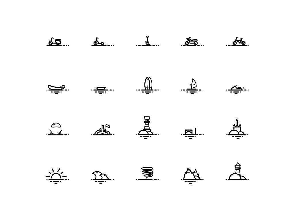 图标（线性，MBE图标)（图ZMjE2NDI2NzA0） - 图标 - 站酷设计师喵了个无敌猫原创素材 - 站酷ZCOOL