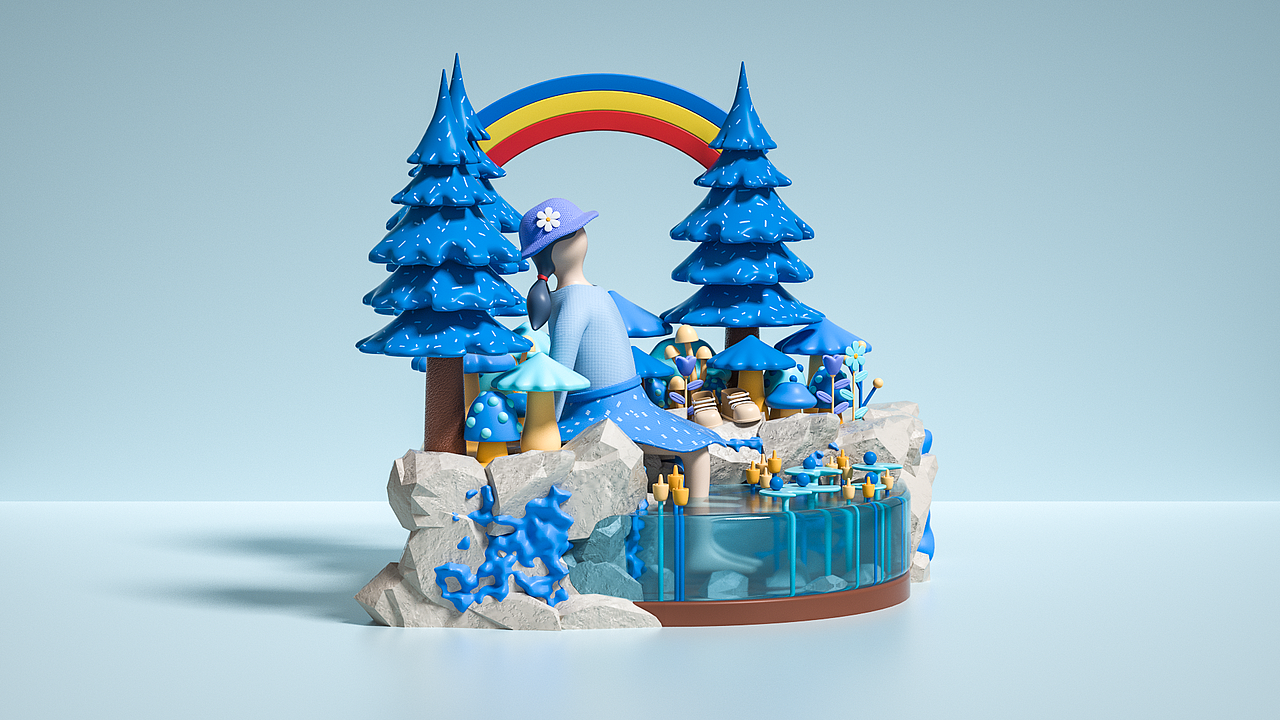 儿童节快乐~(C4D+OC选集)