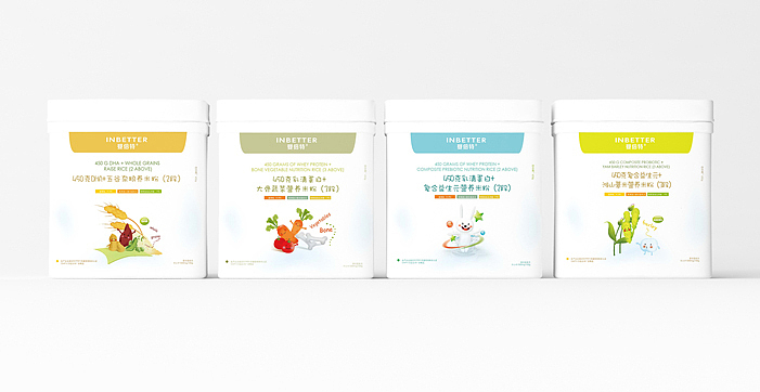 【醒狮】—江西婴倍特品牌幼儿米粉包装设计