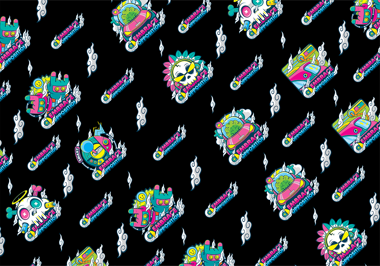 smart与赛博朋克（图ZMjU4NzMwNTQw） - 图案 - 站酷设计师王苏扬原创素材 - 站酷ZCOOL