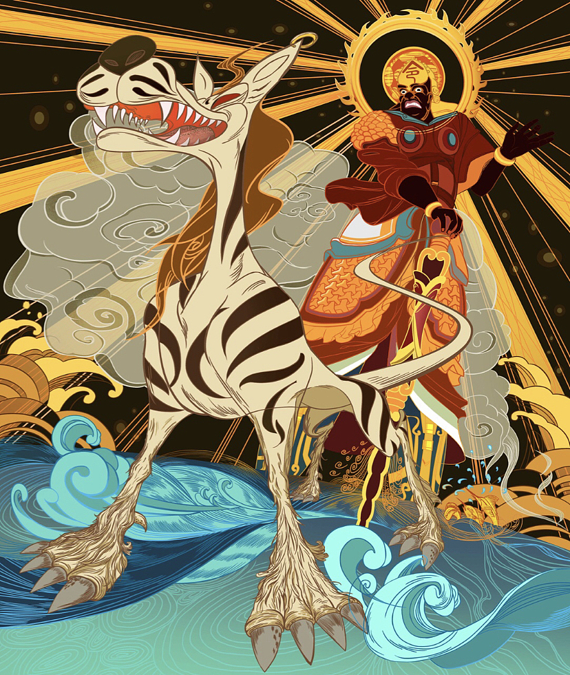 哮天犬二郎神