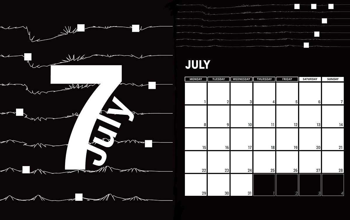 故障化学风-MY IGM 2019年历设计