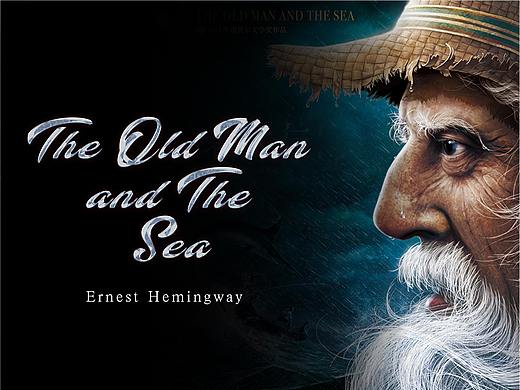 The old man and the sea封面插画设计