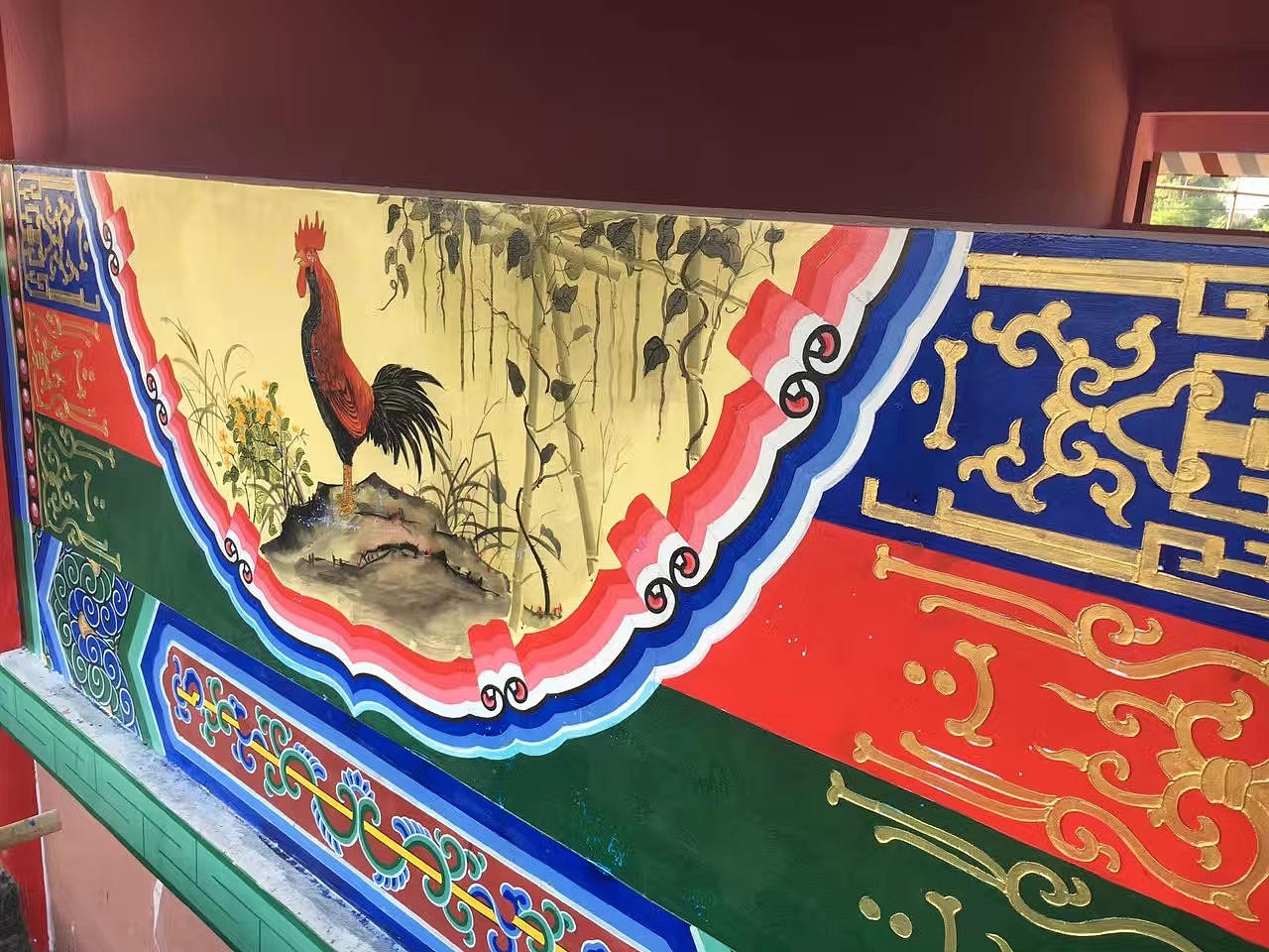 横县祠堂古建彩绘