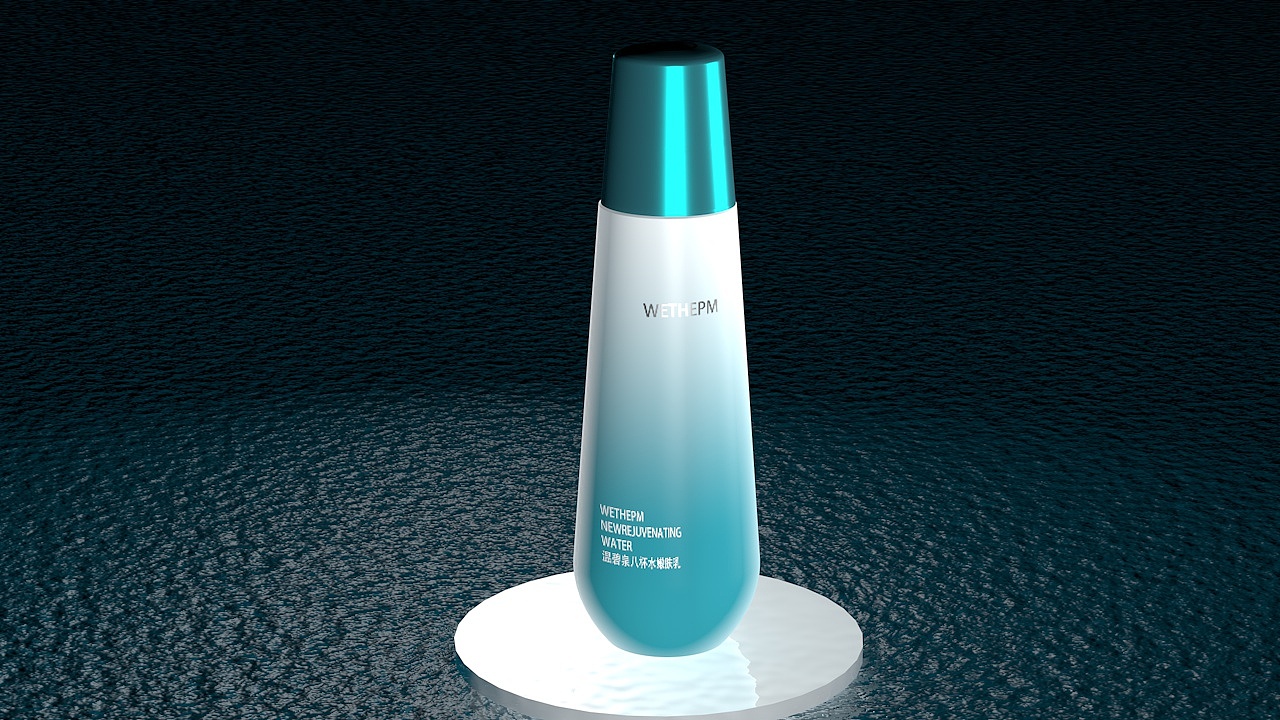 化妆品建模渲染