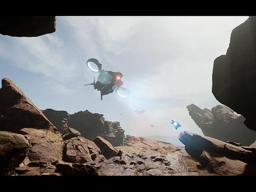 穿越星球之山洞