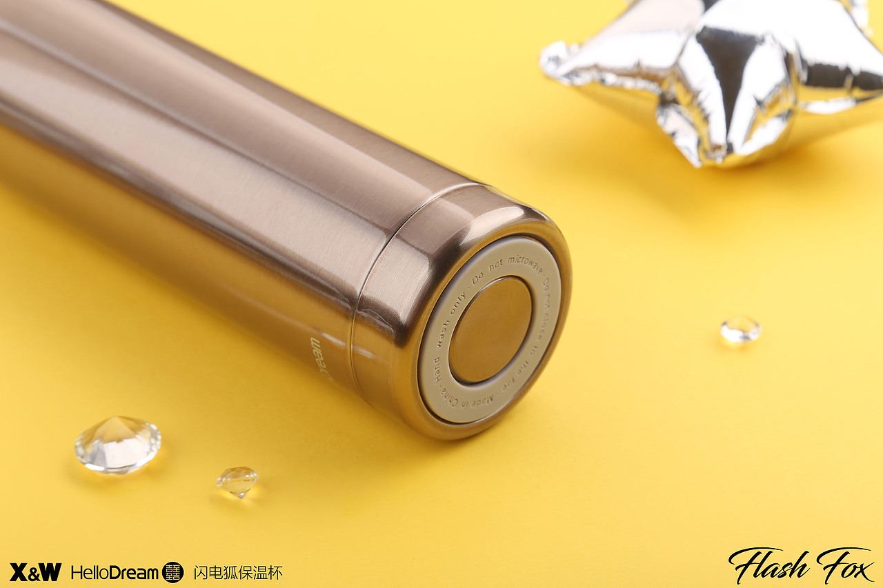 HelloDream【闪电狐保温杯】官方产品拍摄图（图ZMTA5MzcyMjMy） - 产品摄影 - 站酷设计师上诚HelloDream原创素材 - 站酷ZCOOL