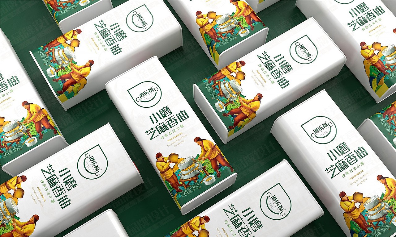 港乐福核桃油香油——徐桂亮品牌设计！（图ZMjMzOTU0ODg4） - 品牌 - 站酷设计师徐桂亮品牌设计原创素材 - 站酷ZCOOL