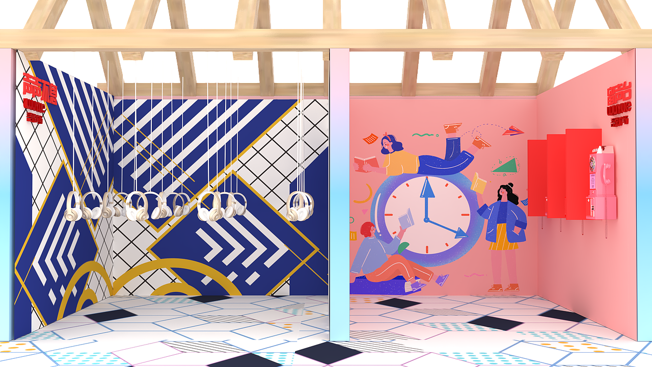 商场展览设计（图ZMjIxNzI3NjM2） - 其他三维 - 站酷设计师爱吃萝卜的喵原创素材 - 站酷ZCOOL