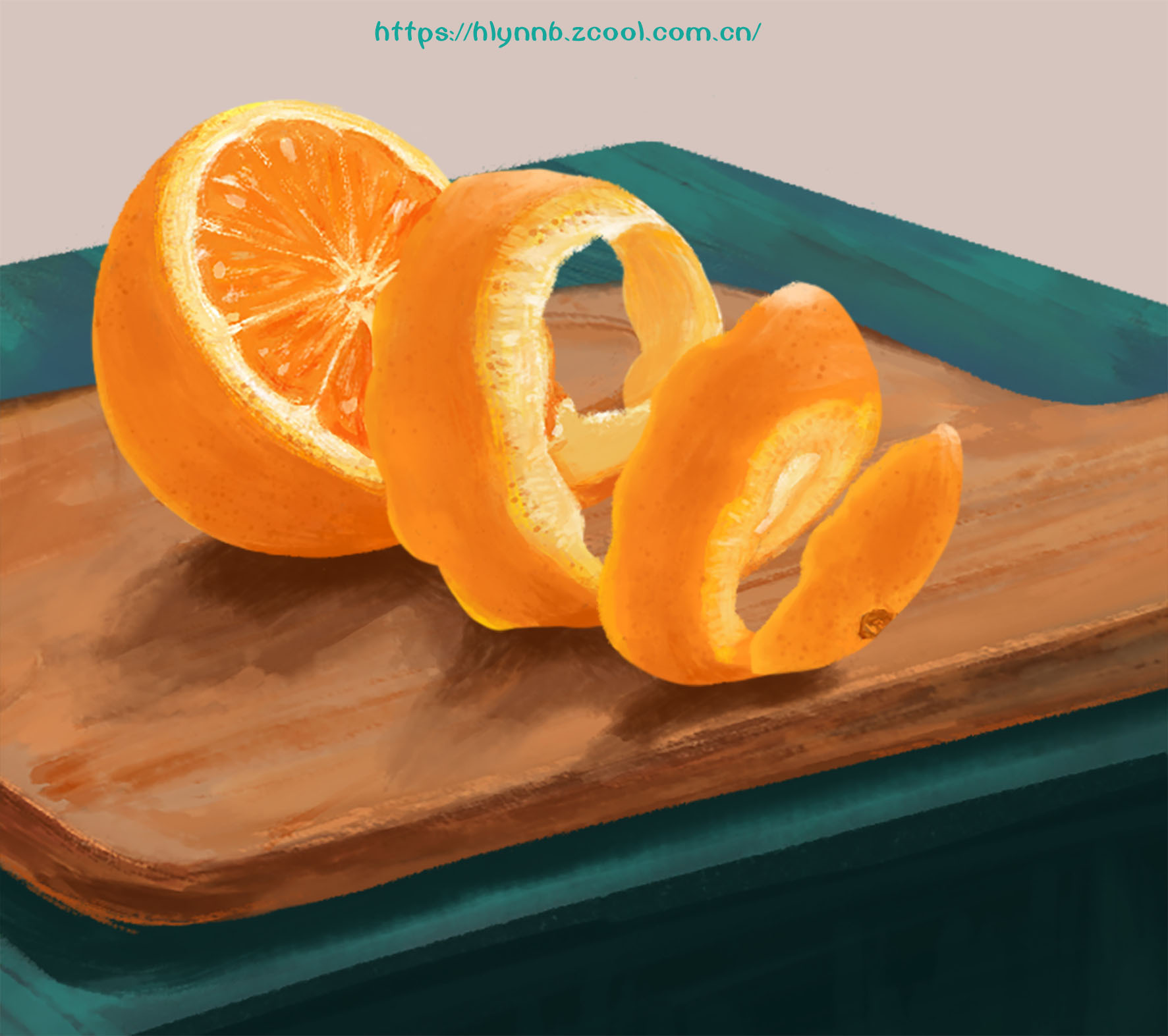 写实水果练习(画照片,照片来自网络