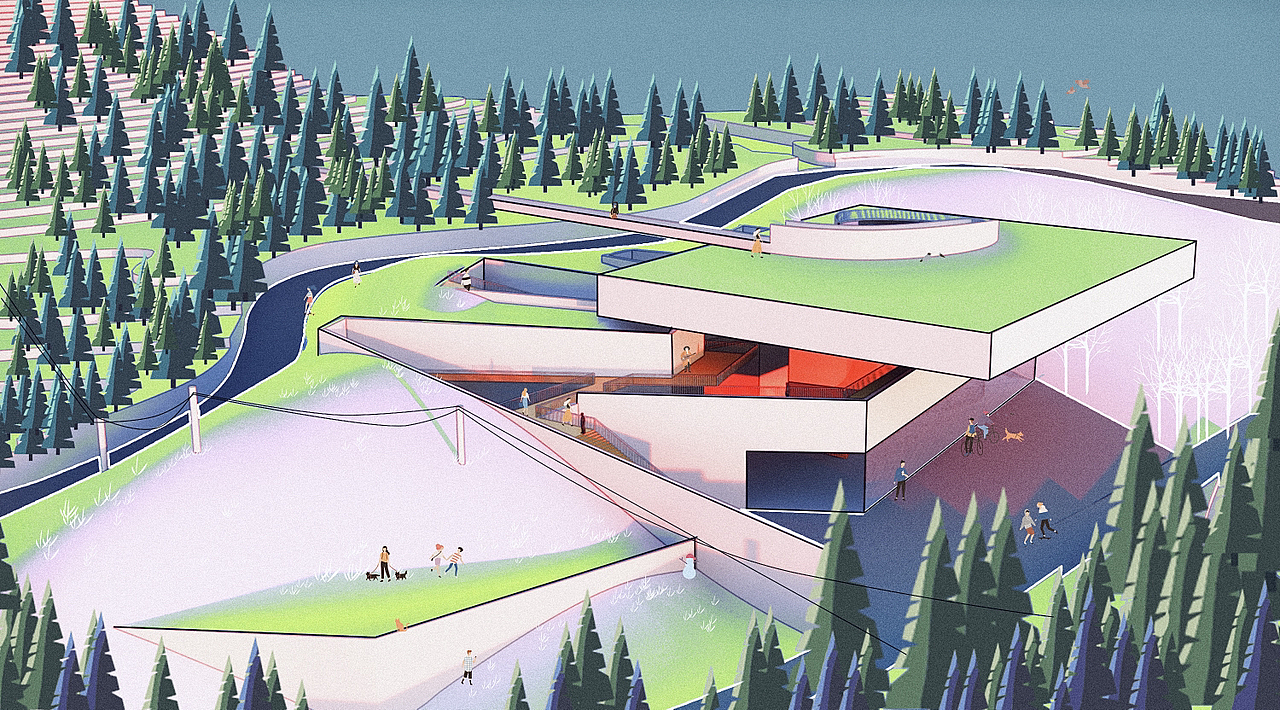 建筑拼贴画（图ZMzIwMDYyMzQ0） - 艺术插画 - 站酷设计师zlreli原创素材 - 站酷ZCOOL