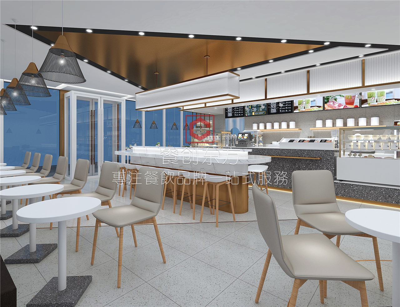 奈雪的茶店面設(shè)計（圖ZMjEwNDc5Njky） - 家裝設(shè)計 - 站酷設(shè)計師餐創(chuàng)東方品牌策劃原創(chuàng)素材 - 站酷ZCOOL