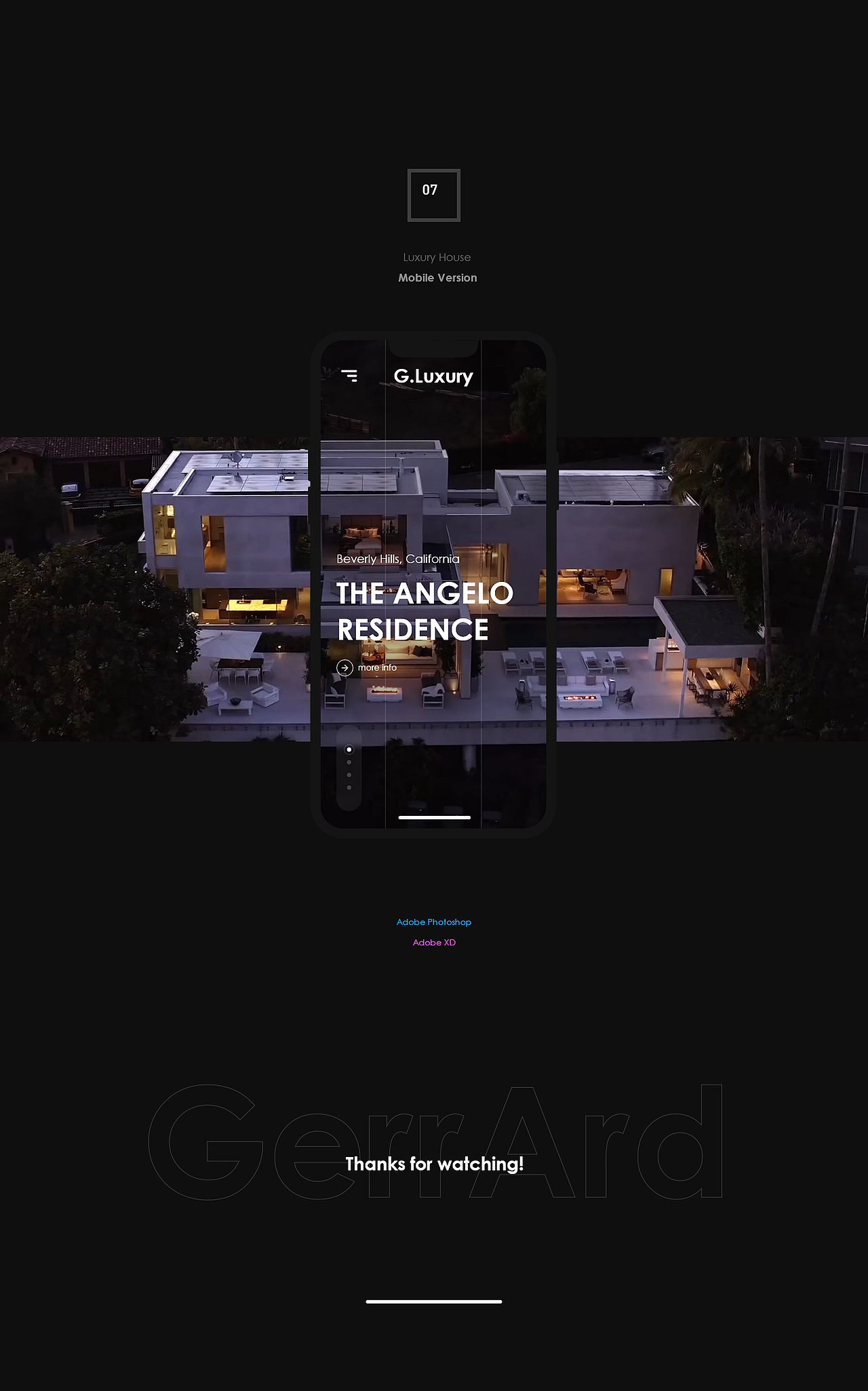 G.Luxury Homebulding Website | 豪宅房屋官网 - 2022（图ZMjkxOTI1NTA0） - 企业官网 - 站酷设计师Gerrardxiv原创素材 - 站酷ZCOOL