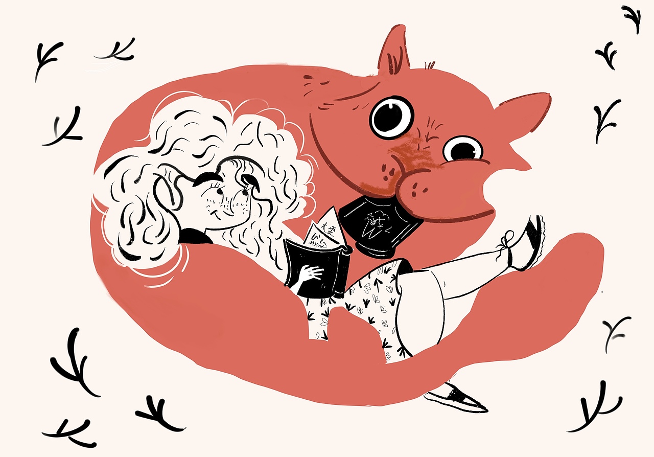 学海摸鱼（图ZMTY5MDIzNTYw） - 绘本 - 站酷设计师雯子雯子123原创素材 - 站酷ZCOOL