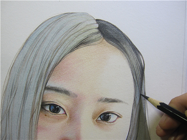 小葱小画--水溶性彩铅-加水（图ZMTE5Mzg0NjQ=） - 绘画 - 站酷设计师超超的青葱原创素材 - 站酷ZCOOL