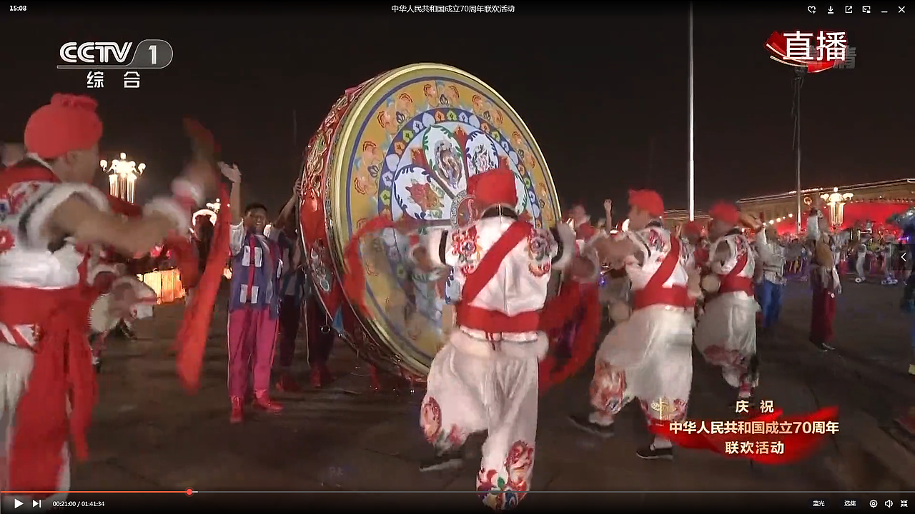 国庆70周年道具装置设计