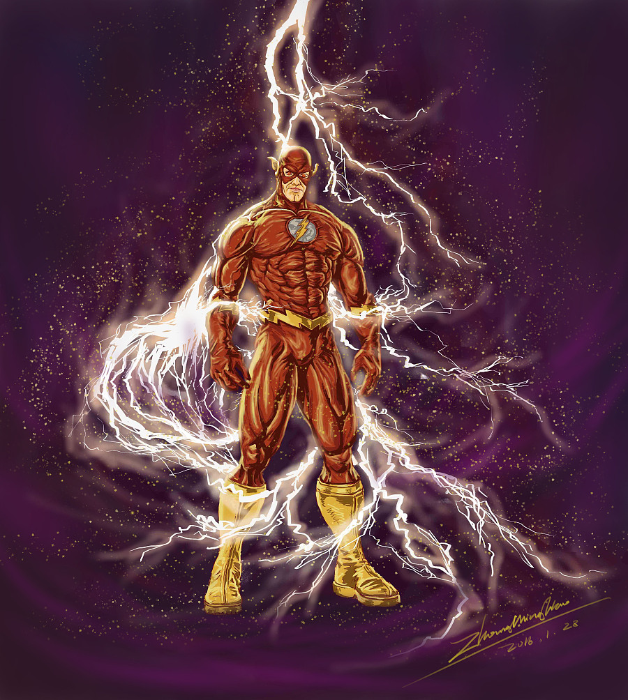 原创作品:flash man