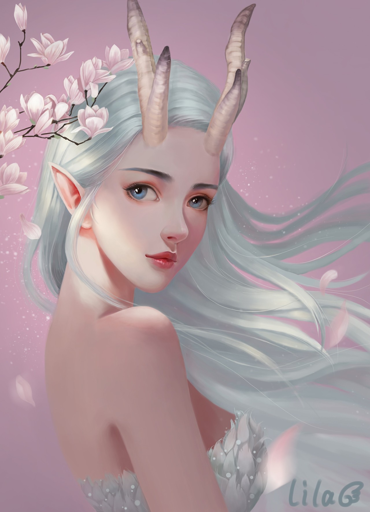 中秋赏花赏月赏小羽