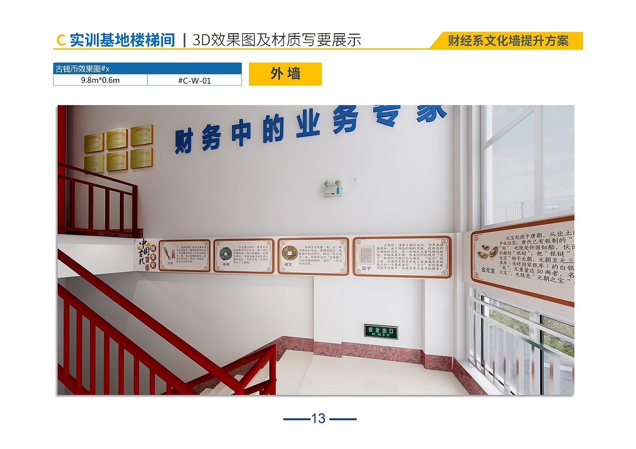 财经系室内立体文化墙（图ZMjAyODE2ODM2） - 展陈设计 - 站酷设计师思远格致原创素材 - 站酷ZCOOL