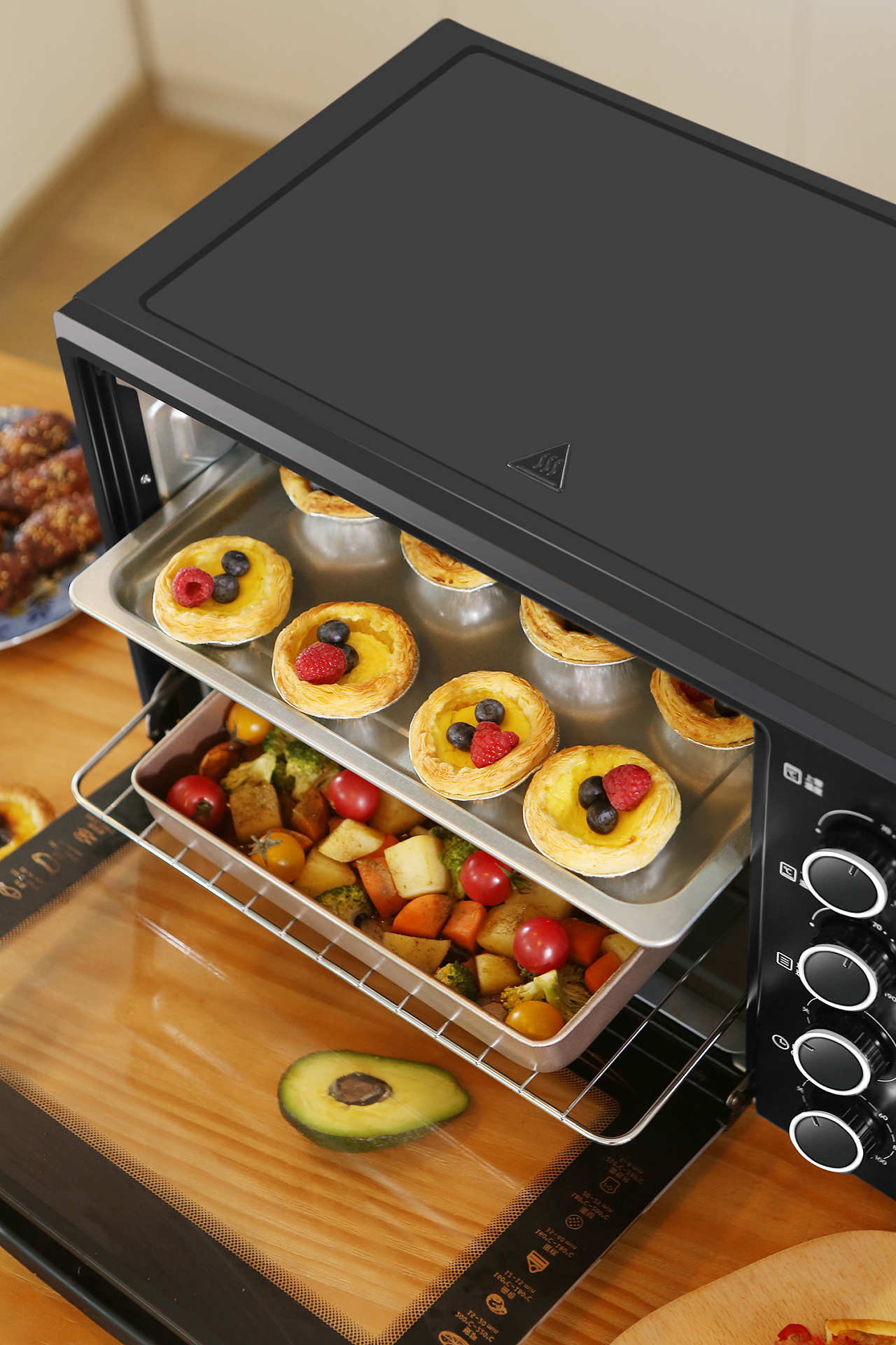 烤箱厨房小家电器电烙饼产品拍摄精修