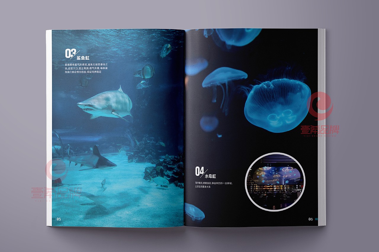 一希品牌设计--景观园林，水族装饰公司画册宣传册设计（图ZMTg4MjMyNDI4） - 书籍/画册 - 站酷设计师一希品牌设计原创素材 - 站酷ZCOOL