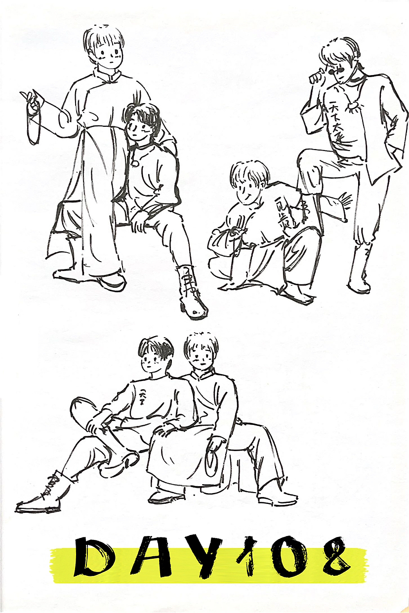 速写60天挑战第二次11月到12月（图ZMzMwMTc4MDg0） - 创作习作 - 站酷设计师易意Evelyn原创素材 - 站酷ZCOOL