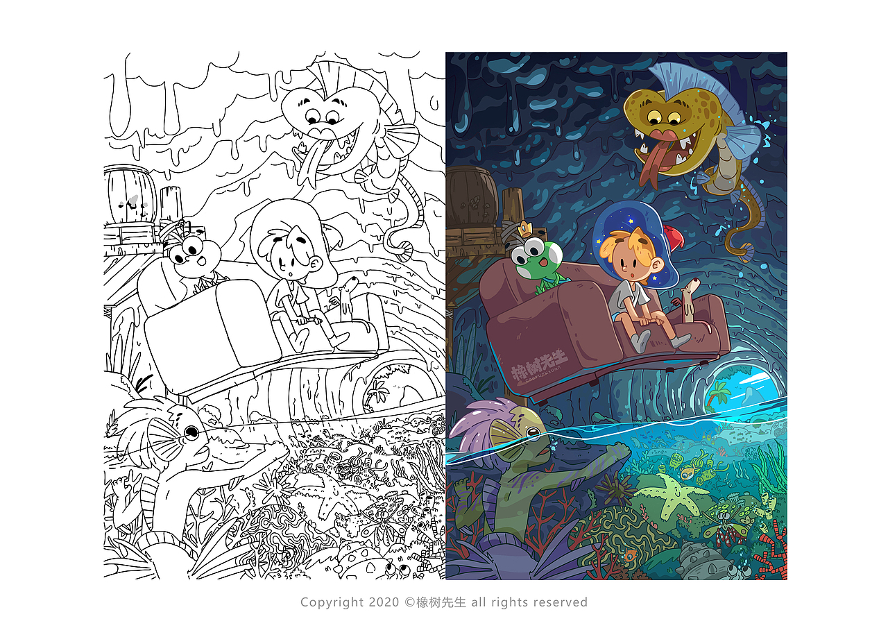 2020橡树先生大总结（图ZMjM3MDgyMDA0） - 商业插画 - 站酷设计师橡树先生原创素材 - 站酷ZCOOL