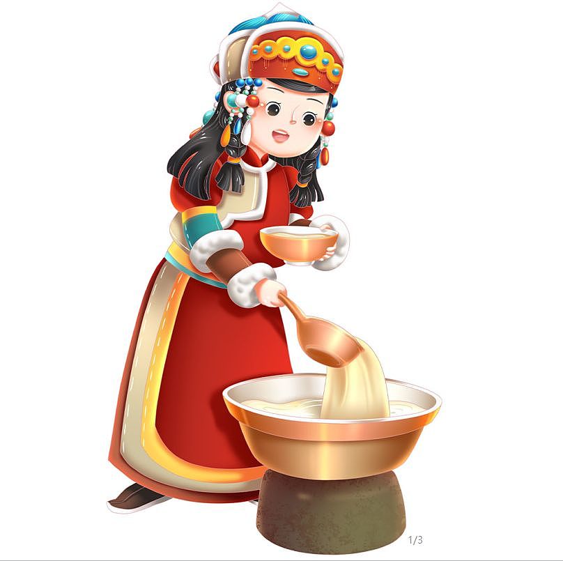 版权已出售 民族人物系列ip